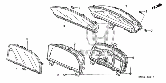 Meter Components (NS) for 2010 Honda Civic #0
