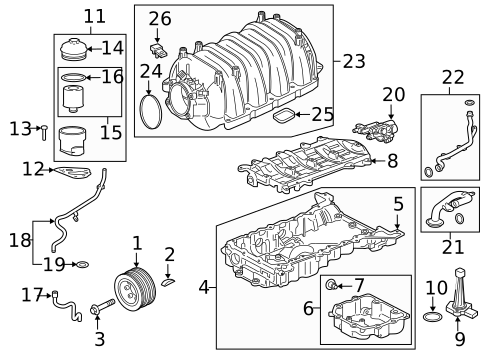 Throttle Body for 2013 Jaguar XJ #0