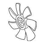 38611PZDA01 - HVAC: Fan Blade for Honda: Element Image