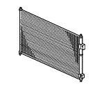 80110S5B003 - HVAC: Condenser for Honda: Civic Image
