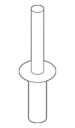 9Y0898333 - Body: Spoiler Clip for Porsche Image image