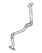 282452S300 - Engine: Oil Return Tube for Kia: K5, Sorento Image