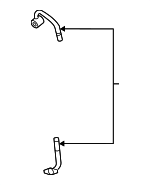 282502S300 - Engine: Water Inlet Pipe for Kia: K5, Sorento Image