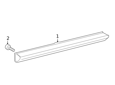 High Mounted Stop Lamp for 2020 Lexus NX300h #0