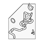 9Y0145947F - Cooling System: Hose &amp; Tube Assembly for Porsche: Cayenne Image