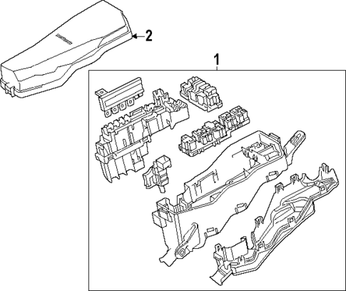 Fuse & Relay for 2025 Toyota Camry #1