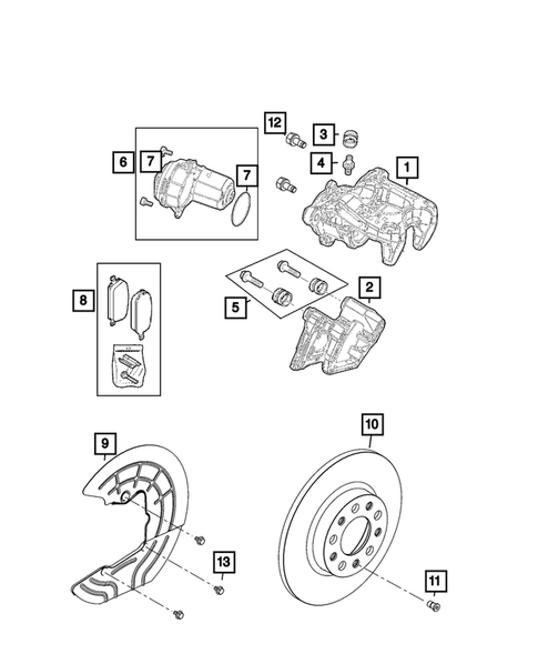 Rear Brakes for 2023 Dodge Hornet #0