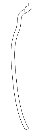 6789533030 - Body: Front Weather-strip for Lexus: ES300h, ES350 Image