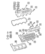 68047195AA - : Oil Filler Cap for Chrysler: Crossfire | Dodge: Sprinter 2500, Sprinter 3500 Image