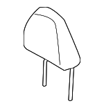 864006RA1A - Body: Headrest for Nissan: Rogue Image