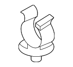 13537708472 - Cooling System: Lower Hose Clamp for BMW Image