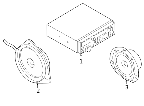 Sound System for 1998 Subaru Forester #0