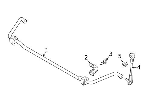 Stabilizer Bar & Components for 2014 BMW i3 #0