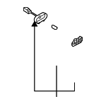 K53B51490 - Body: Courtesy Lamp for Kia: Sedona Image