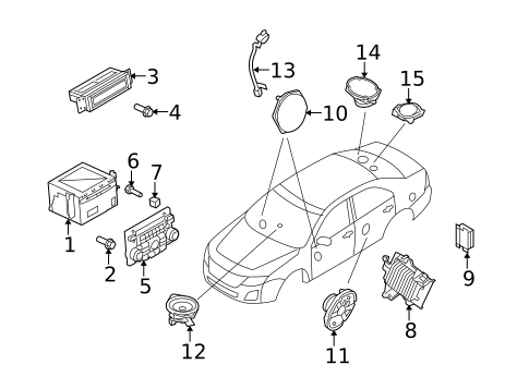 Sound System for 2010 Mercury Milan #0