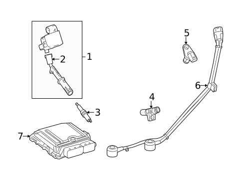 Secondary Ignition for 2014 Mercedes-Benz E 350 #0