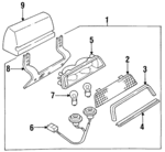 2659035E00 - : High Mount Lamp for Nissan: Maxima Image
