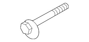 WHT-001-662 - Lateral Arm Adjust Bolt 2004-2010 Audi | Audi OEM Parts Guy