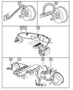 52128003 - Service Brakes: Vacuum Supply Hose for Mopar Image