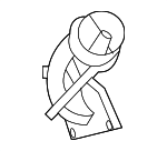 MB3Z9B659CA - Engine: Lower Pipe for Ford: Bronco, Ranger Image