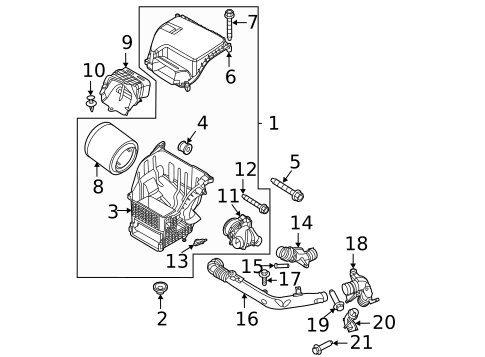 Air Intake for 2023 Ford Bronco #0