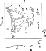 6164516060 - : Strainer for Toyota Image