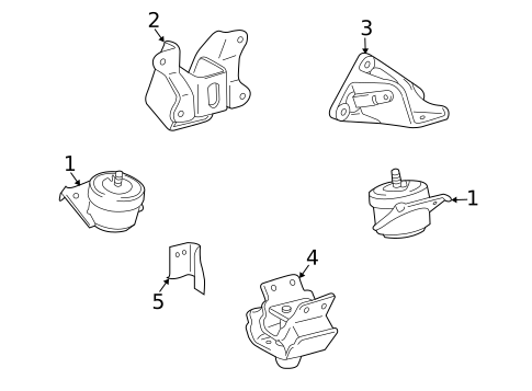 Engine & Trans Mounting for 2014 Toyota FJ Cruiser #0