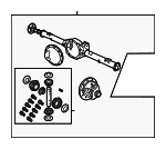 68003677AC - Suspension: Axle Assembly for Chrysler: Aspen | Dodge: Durango Image
