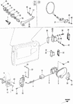 35119538811 - : Key, No 8 Door Blank for Honda Image