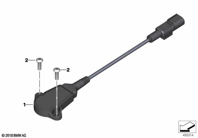 13547717905 - : Throttle Valve Sensor for BMW-Motorrad Image