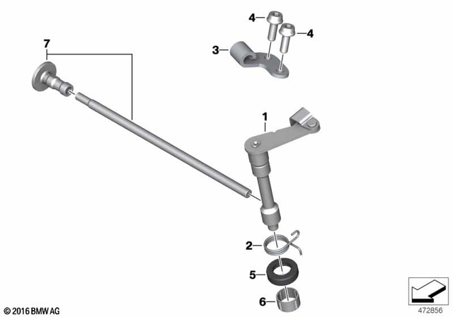 21518566431 - : Set Of Anti-Roll Bar Links for BMW-Motorrad Image