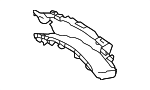 66241VC110 - Body: Column Cover for Subaru Image