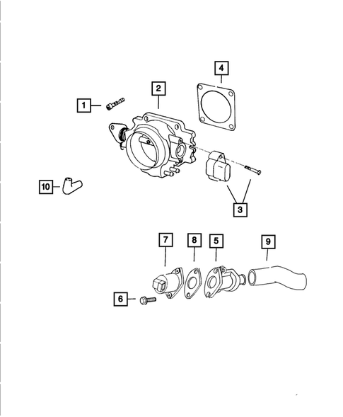 Throttle Body for 2002 Dodge Viper #0