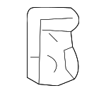 2036370240 - Body: Front Cover for Mercedes-Benz Image