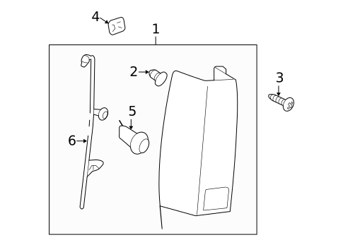 Bulbs - Chassis for 2010 Cadillac Escalade #1