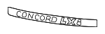 4805308AA - Body: Nameplate for Chrysler: Concorde Image