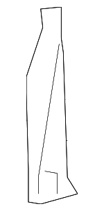 616420D060 - Body: Gusset for Toyota: Yaris Image