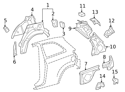 Inner Structure for 2017 Toyota Yaris #0