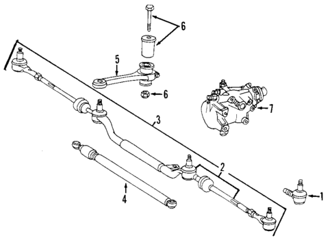 Steering Gear & Linkage for 2002 Mercedes-Benz CLK430 #0
