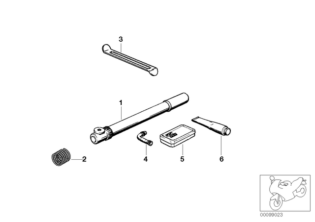 71111239258 - : Valve Extension for BMW-Motorrad Image