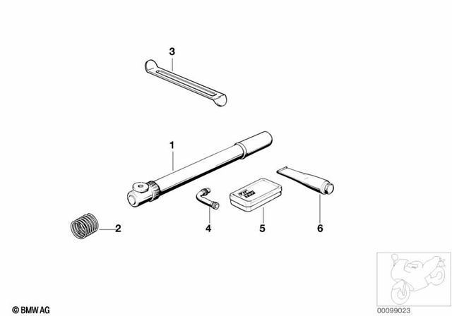 71111237871 - Parts and Accessories for Engine / Chassis: Tire Lever -  for BMW-Motorrad Image