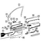 52080475AB - : Light Pipe - Led Lamp, Left for Mopar Image