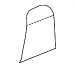 4D0861593 - Body: Shade Plate for Audi: Allroad Quattro Image