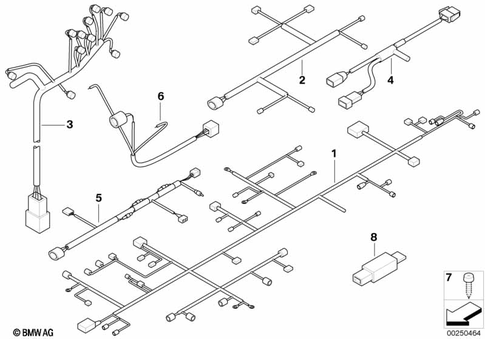 Cable Harness for 2008 BMW-Motorrad F 650 GS #0