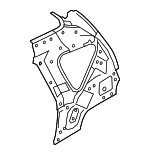 G66309MEMA - Body: Inner Pillar for Nissan: Versa Note Image