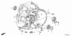 210005C8010 - Transmission - Manual: CASE, CLUTCH for Honda Image