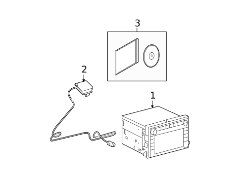 Navigation System Components for 2008 Ford Edge #0
