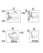 68036503AB - Electrical: Back-up Lamp Socket, Right for Mopar Image image