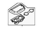 PC3Z2604567BB - Body: Rear Cup-holder for Ford Image