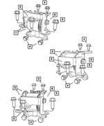 5105671AC - Engine Mounting: Engine Mount Support for Mopar Image